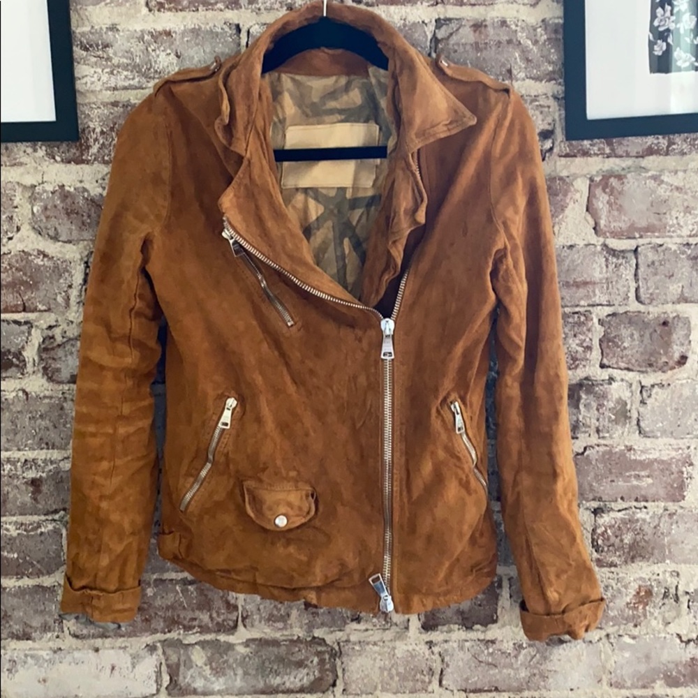 Giorgio Brato suede brown jacket